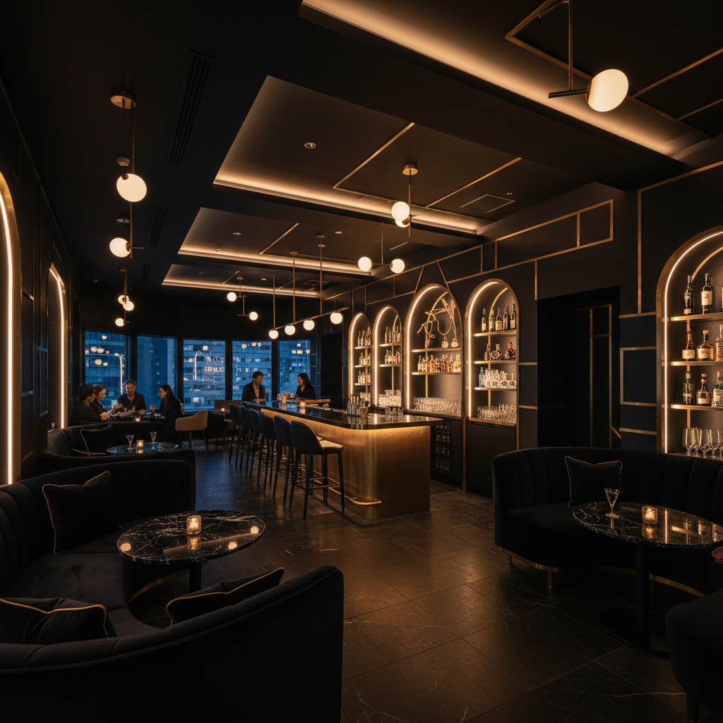 LUX 店内全景